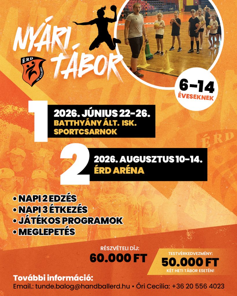Idén is lesz nyáron kézilabdatábor Idén is lesz nyáron kézilabdatábor